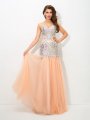 Trumpet/Mermaid Sweetheart Beading Sleeveless Long Net Dresses