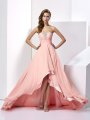 A-Line/Princess Sweetheart Sleeveless Long Beading Chiffon Dresses