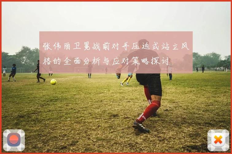张伟丽卫冕战前对手压迫式站立风格的全面分析与应对策略探讨